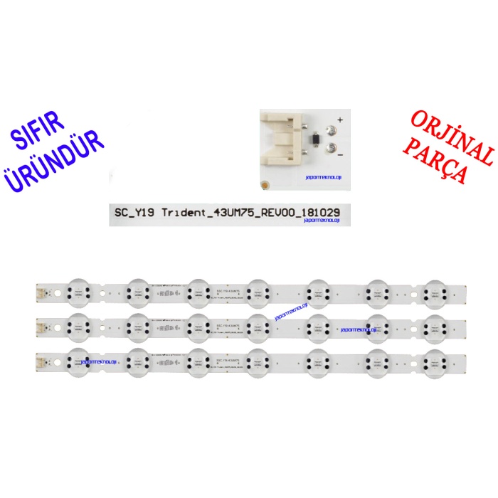 LG, 43UK6950PLB, 43UM7400PLB, 43UM7450PLA, 43UM751C0ZA, 43UN73006LC, 43UN74006LB, LED BAR, SSC.Y19.43UM75, SSC_Y19Trident_43UM75_REV00_181029