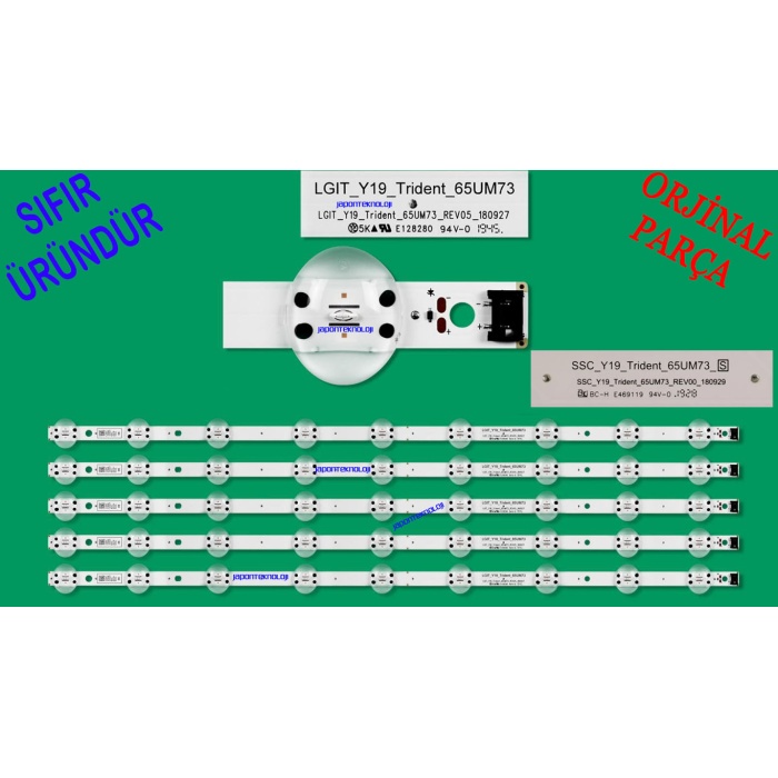 LG 65UM7400PLB, 65UM7610PLB, 65UM7450PLA, 65UM751C0ZA, 65UN81006LB, 65UN73006LA, 65UN74006LB, 65UQ75006, LED BAR, SSC_Y19_Trident_65UM73_REV00, SSC_Y19_Trident_65UM73_S
