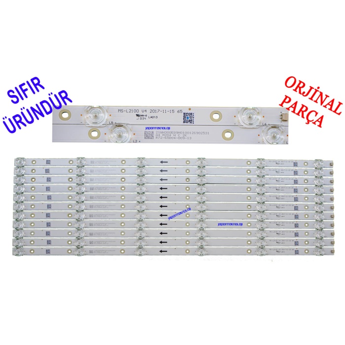 AWOX K6500 , K6500RST/4K/S , K6500RST LED BAR BACKLIGHT , MS-L2100 V4 2017-11-15 65