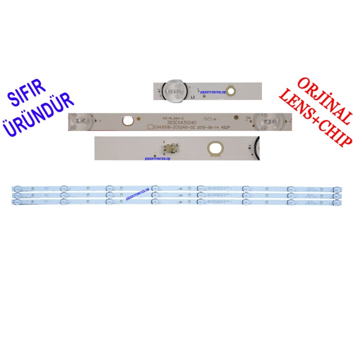 SKYTECH SST-4340C LED BAR, SLT-4340C LED BAR, WESTON, WS-43ALT, Delta 43DLT110, LED BAR, CX43D08-ZC52AG-02 , MS-L3300 LED BAR, BACKLIGHT