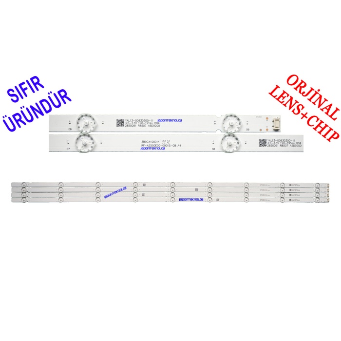 PHILIPS, 50PFS5803, 50PFS5803/62, 50PFS5803/12 LED BAR, BACKLIGHT, PANEL LEDLERİ, RF-AZ500E30-0901S-08 , YAL13-00930300-19 , 50PFS5803 PANEL LEDLERİ