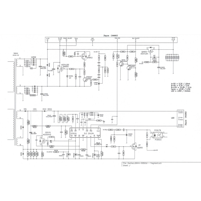 SLC2012M, SOIC-15, LED DRIVER IC, 2 CHANNEL LED SÜRÜCÜ ENTEGRE