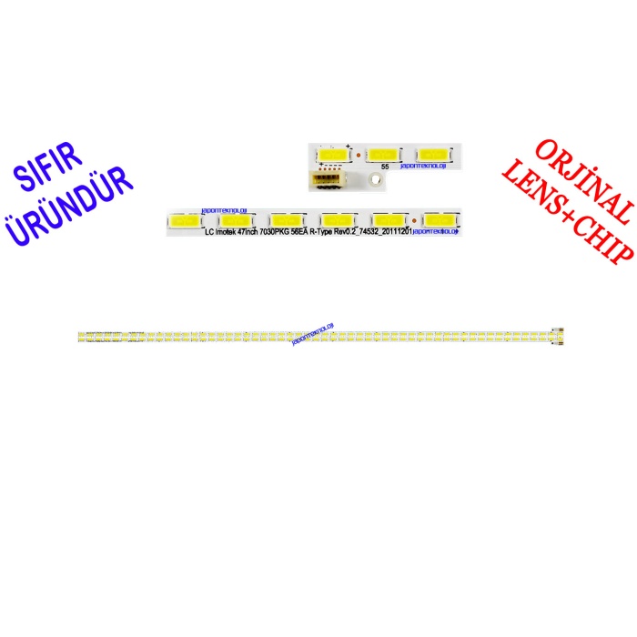 LG 47LS5600LED BAR, 47LS5600-ZC, LG INNOTEK 47INCH 7030PKG 56EA L, R-TYPE 5 PIN, 73.47T03.001-4-DX1,