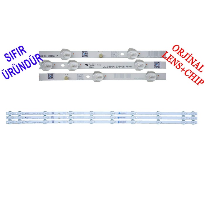 SUNNY SN039LD12AT071-S2 LED BAR , AXEN AXEN AX039LD12AT071-52, AX039LDV59-M, LED BAR,  JL.D390A1235-081BS-M , JL.D390A1235-081AS-M LED BAR PANEL LEDLERİ