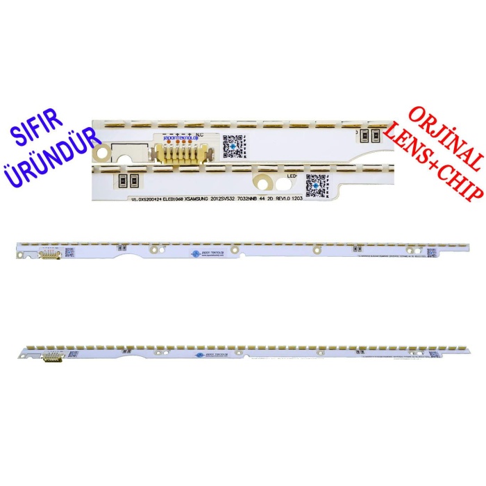 SAMSUNG, UE32ES5500, UE32ES6710S, UE32ES6100, LED BAR, BACKLIGHT, PANEL LEDLERİ, SAMSUNG, SLED 2012SVS32 7032NNB 44 2D REV1.0, LE320BGA LED BAR BACKLIGHT