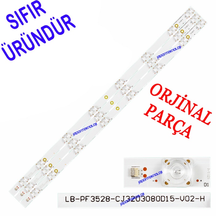 NEXT, YE-3206, YE-32016 LED BAR, BACKLIGHT, PANEL LEDLERİ, LB-PF3528-CJ3203080D15-V02-H, 320D15-V02