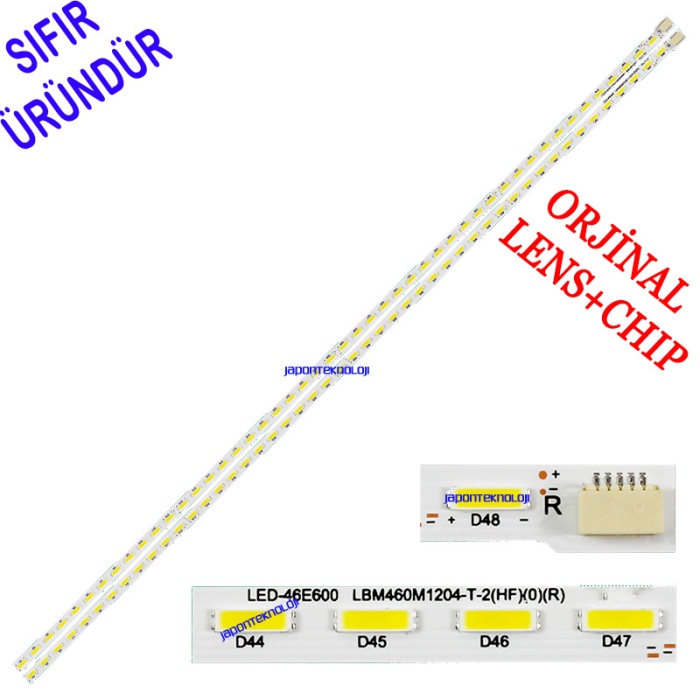 PHILIPS, 46PFL3807K/02, LED BAR, PANEL LEDLERİ, BACKLIGHT, V-6840-A37-20 015B8000-A37-001-6840, TPT460H1-HM01, LBM460M1204-T-2, LBM460M1204-U-2