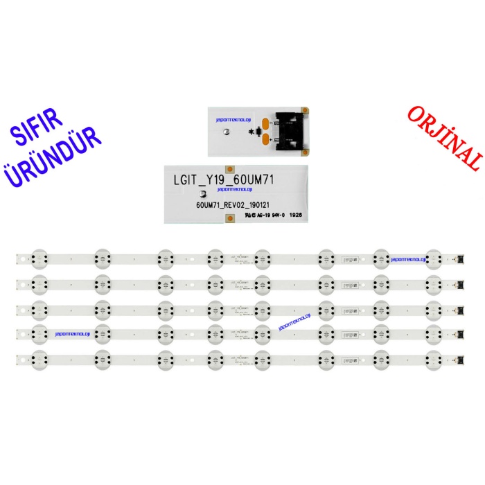 LG 60UM7100PLB, 60UM7100, 60UM6950, 60UM7100, 60UM6900DUB, LED BAR, LGIT_Y19_60UM71, EAV64732901