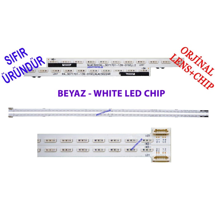 Sony KDL-47W805A, Panel Ledleri, Led Bar, 6922L-0063A, NLAC30224R, NLAC30224L, LC470EUF (FF)(P2)