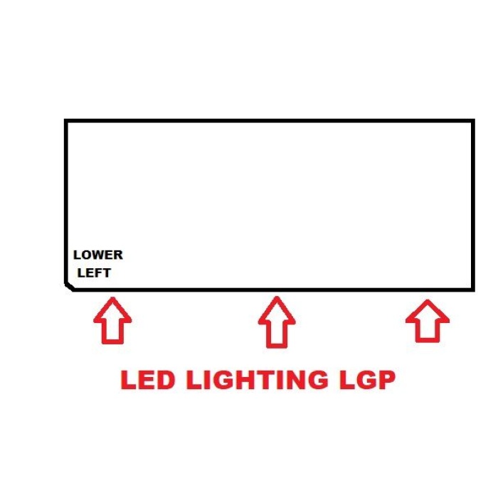 SONY, KDL-55W805C, KDL-55W807C, KDL-55W808C, KDL-55W800C, LGP, REFLEKTÖR, DIFÜZÖR, DIFFUSER, YANSITICI, FİBER, PLASTİK