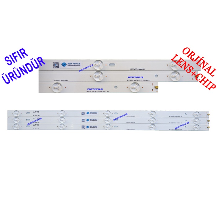 SANYO, LE71N12HM, LE71S16HM, LED BAR, BACKLIGHT,  ST2751A01-4 -LES28S9T2 -RF-AD280E32-0501S-01 A3