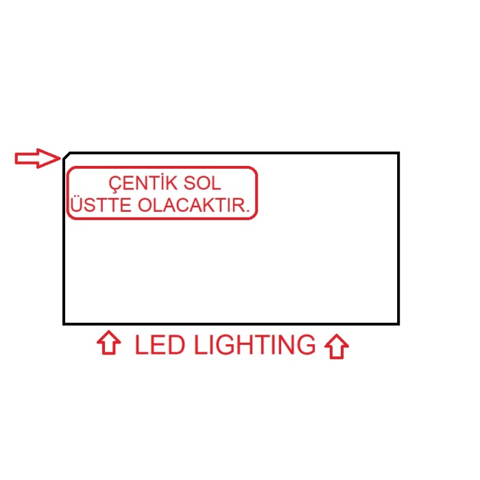 ARÇELİK, BEKO, GRUNDIG, 55, 55INC, LGP, DIFFUSER, REFLEKTÖR, YANSITICI, A55L 9799 5B, ARÇELİK A55L 9762 5B ULTİMA, ARÇELİK A55L9762, BEKO B55L 9762 5B QUATRO, BEKO B55L9762, GRUNDIG 55 VLX 8650 BP, GRUNDIG 55