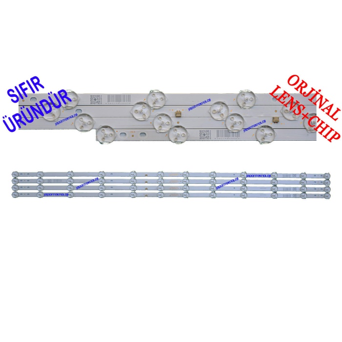 KAMASONIC, KS-1143, LED BAR, BACKLIGHT, PANEL LEDLERİ, HL-2A420A28-1001S-01, A1, 8D2A-DLM4-201002