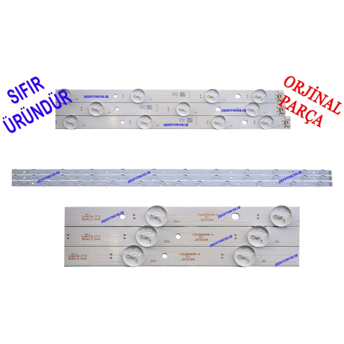 REGAL, 50R754U, LED BAR, 17DLB50NER6-A, 17DLB50NER6-B, 30105571, 30105572,  JVC LT-50VU3000