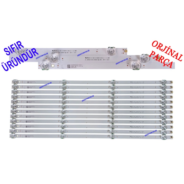 PROFILO, 65PA525EG, ONVO, OV65F900, OV65F950, LED BAR, BACKLIGHT, JL.D65041330-006AS-M_V04 65T1 12*4 308056504JF00001