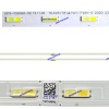 SAMSUNG, UE65TU8500U, UE65TU8505U, LED BAR, BACKLIGHT, PANEL LEDLERİ, BN96-50380A, V0T8-650SM0-R0, BN61-15486A, CY-NT065HGEV1H, BN95-06351A