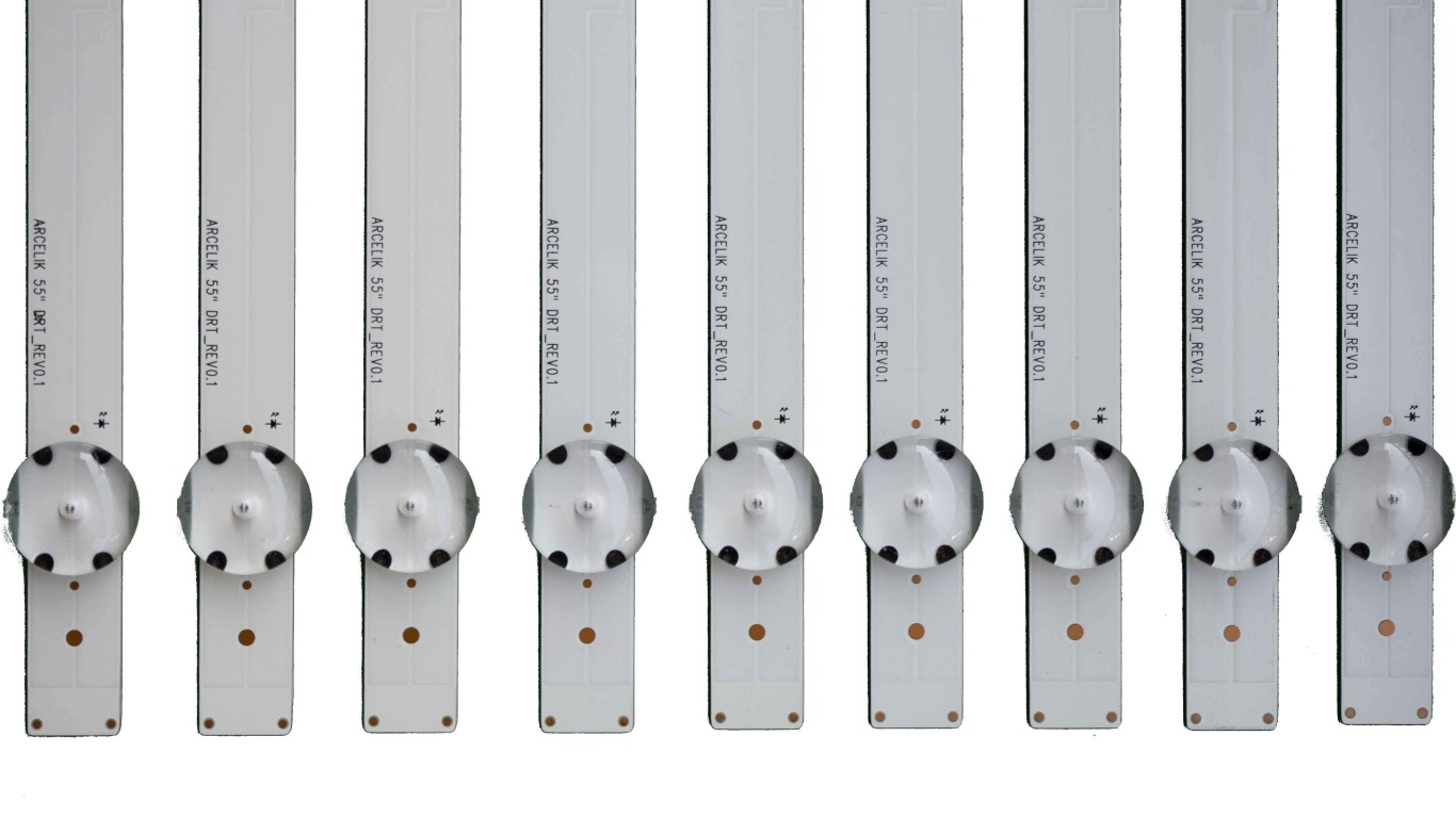 Arçelik A55L 8752 5S, 55L8752,  LED BAR, BEKO B55L 8752 5S LED BAR, GRUNDIG, 55VLX7730, BACKLIGHT, LED, Arcelik 55 DRT_REV0.1 - ZVB65600-AA , ARCELIK 55 DRT_REV0.1 LED BAR TAKIMI