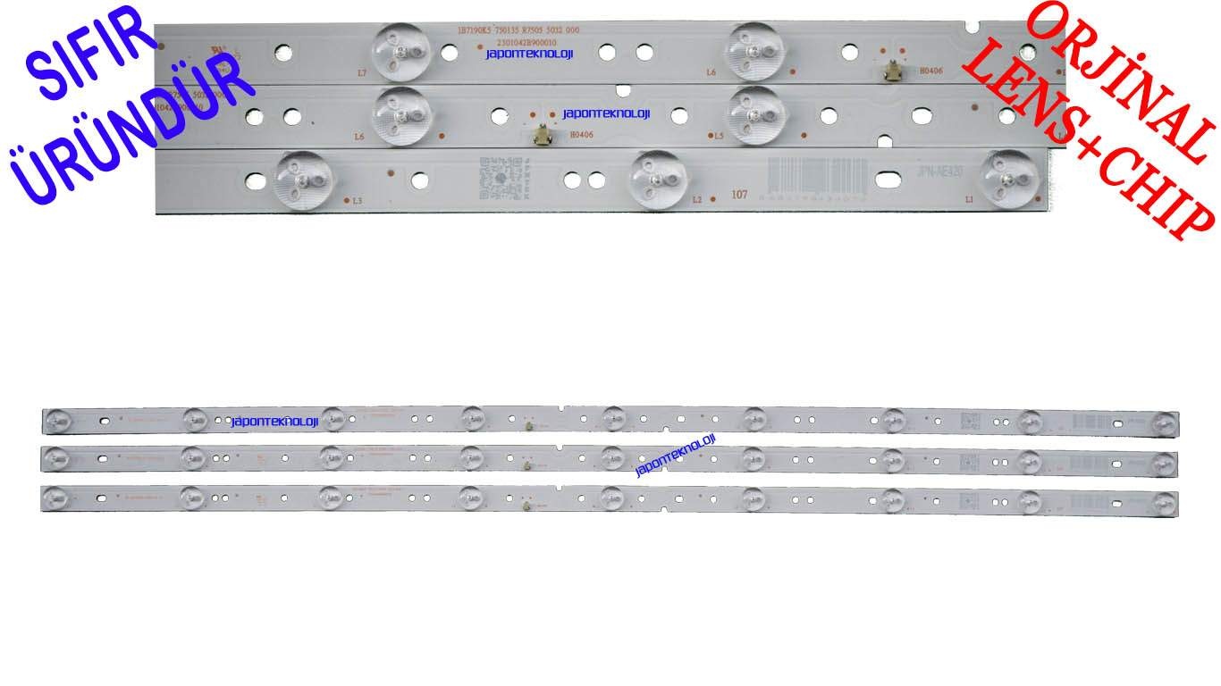 NORDMENDE LE106N1FMD, Sanyo, LE106S1FMD, 42CE5100A, LED BAR, RF-AE420E30-0901S-02 A3, 77CM 9LEDLİ
