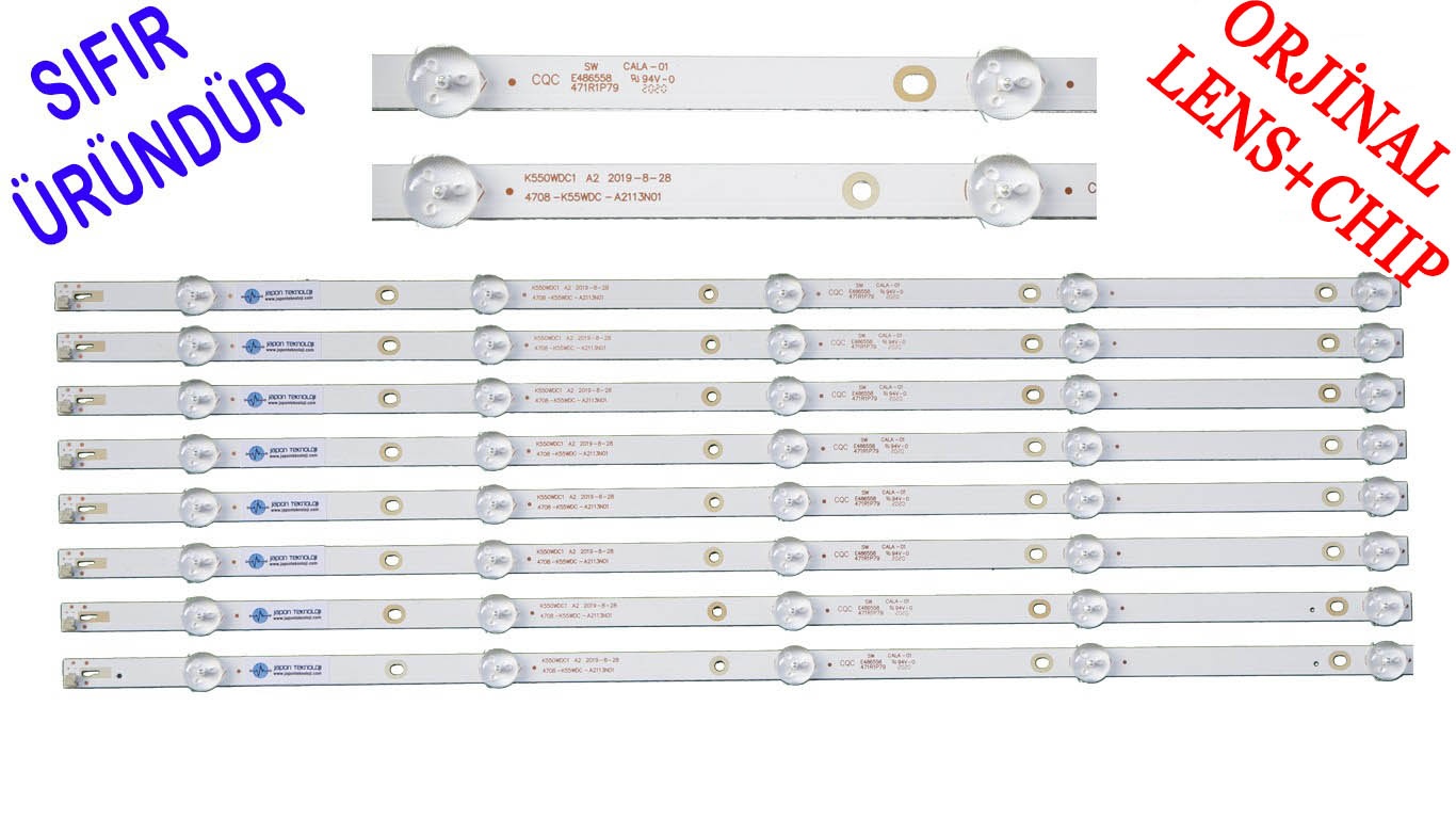 AWOX U5600STR LED BAR , PHILIPS 55PUF6022/T3 LED BAR, BOTECH BSC2-U55/MTR, TELEFOX 55TFH5510/4K/S LED BAR, K550WDC1 A2, K550WDC1 A1, U5600STR/4K/S