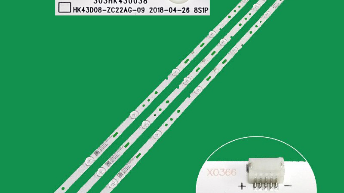 PROFİLO, 43PA315E, LED, BAR, BACKLIGHT, PANEL LEDLERİ, HK43D08-ZC22AG-09 , 303HK430038
