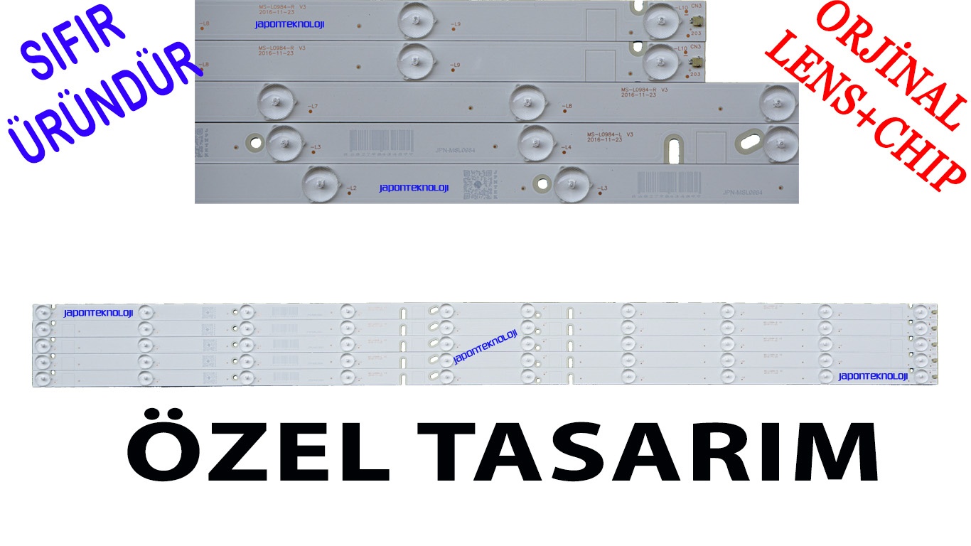 PROFİLO 50PA300T LED BAR, MS-L0984-L, MS-L0984-R, HYSL-D LED BAR BACKLIGHT, PANEL LEDLERİ 50pa300t