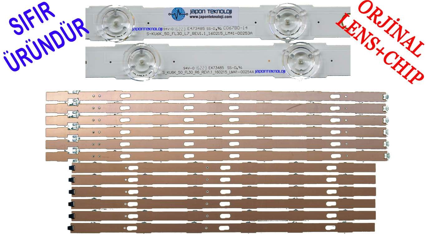 SAMSUNG, UE50KU7000, UE50MU7000, LED BAR BACKLIGHT, V6DU-500DCA-R2, V6DU-500DCB-R2, BN96-39658A, BN96-39657A, LM41-00254A ,LM41-00253A, CY-GK050HGNV1V, CY-GKO50HGNVHH,