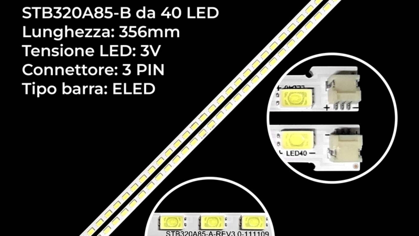 STB320A85-A, STB320A85-B REV3.0, Skyworth 32E59RM, LED BAR, BACKLIGHT