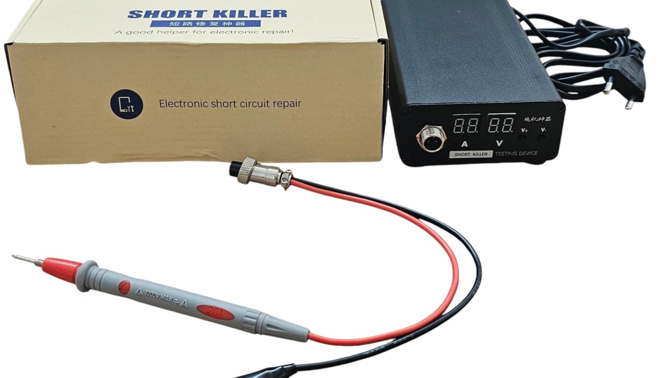 Short Killer, kısa devre bulma cihazı, cep telefonu, board, kısadevre çözümü