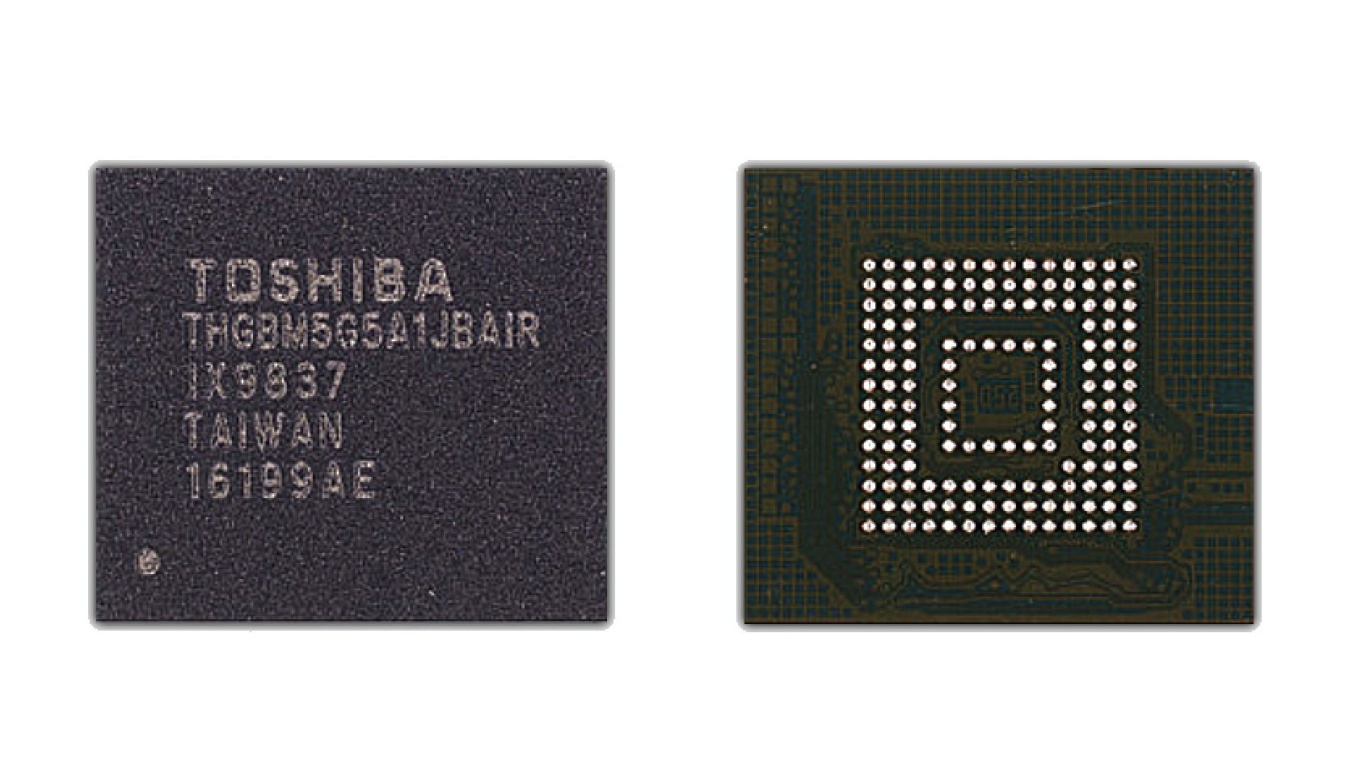 TOSHIBA, THGBM5G5A1JBAIR, 4GB, EMMC, ENTEGRE, 4096KB