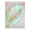 Baby Nest Geyik Fırfırlı Ortopedik Çift Taraflı Bebek Yatağı Anne Yanı Bebek Yatağı