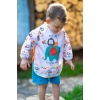 Zoo Unisex Kollu Faliyet Mama Önlüğü 0/36 Ay Sıvı Geçirmez