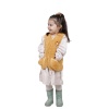 Nakışlı Peluş Polar Bebek Çocuk Yelek Wellsoft Yelek
