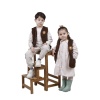 Nakışlı Peluş Polar Bebek Çocuk Yelek Wellsoft Yelek