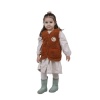 Nakışlı Peluş Polar Bebek Çocuk Yelek Wellsoft Yelek