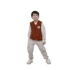 Nakışlı Peluş Polar Bebek Çocuk Yelek Wellsoft Yelek