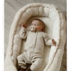 Teddy Peluş Ekru Yumuş Baby Nest Anne Yanı Yatağı
