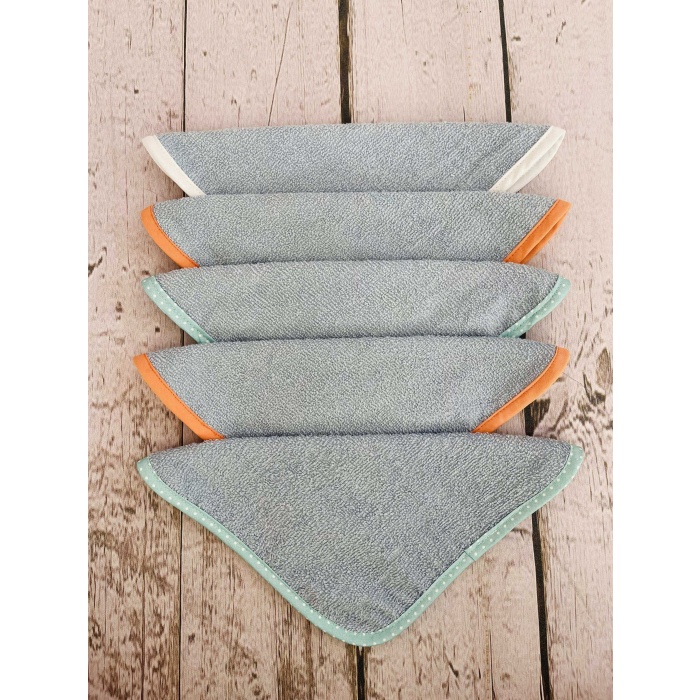 5li Micro-cotton Bebek Ağız Mendili Önlük Havlu