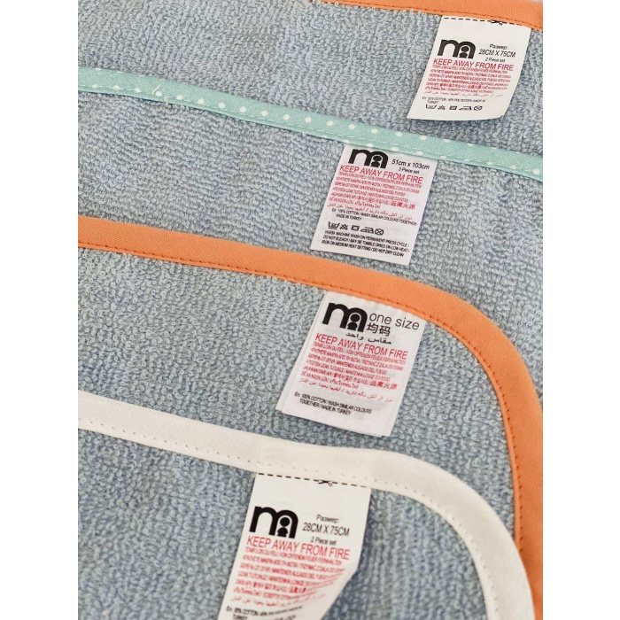 5li Micro-cotton Bebek Ağız Mendili Önlük Havlu
