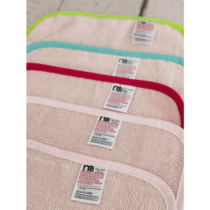 5li Micro-Cotton Bebek Ağız Mendili Önlük Havlu