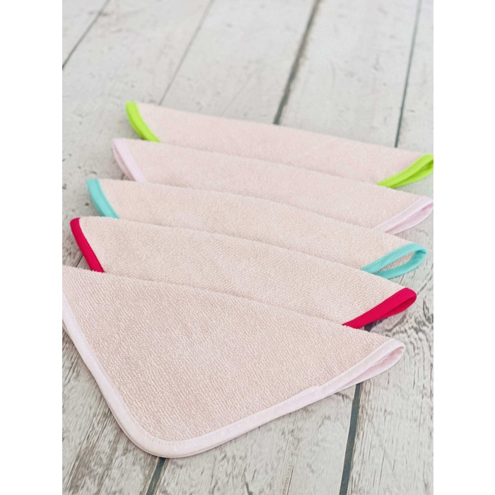 5li Micro-Cotton Bebek Ağız Mendili Önlük Havlu