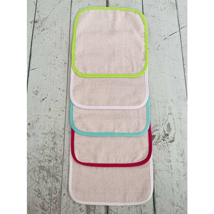 5li Micro-Cotton Bebek Ağız Mendili Önlük Havlu