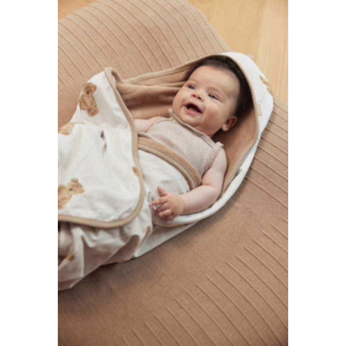 Sevimli Ayıcık Unisex Pamuk Havlu Kundak