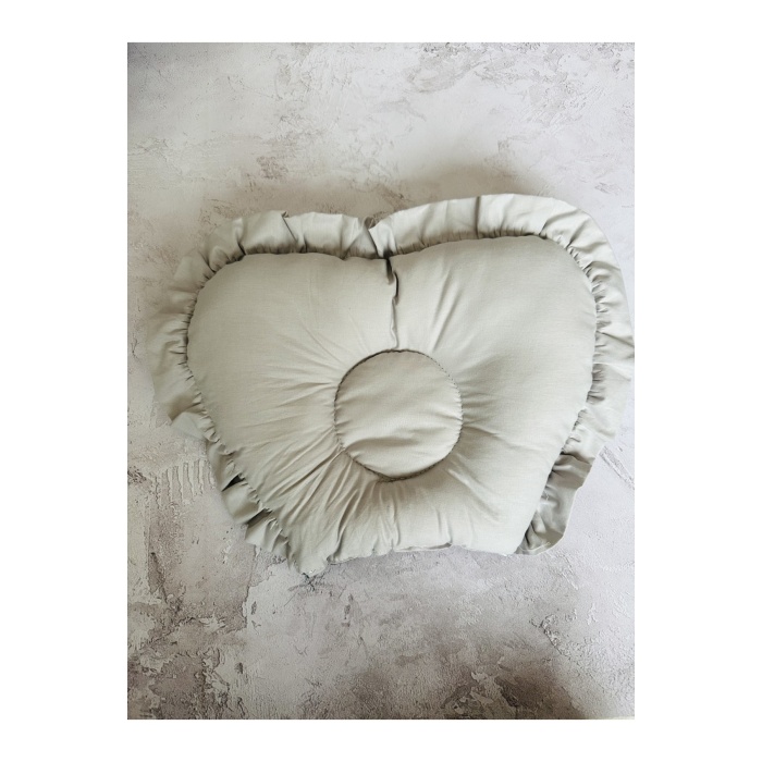 Baby Nest Penguen Fırfırlı Ortopedik Çift Taraflı Bebek Yatağı Anne Yanı Bebek Yatağı