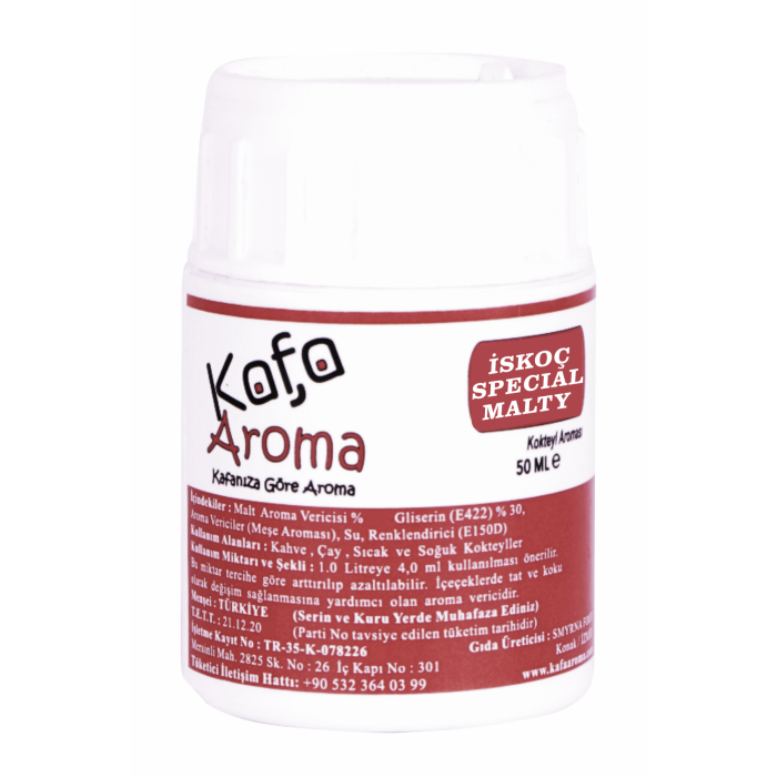 İskoç Special Malt Aroması Hazır Karışım 50 ML ( Yeni Ürün )