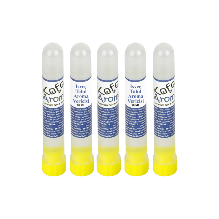 İsveç Tahıl Aroması Hazır Karışımı 10 ML X 5 Adet