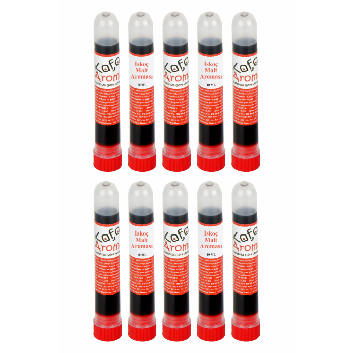 Iskoç Malt Aroması 10 ml X 10 Adet