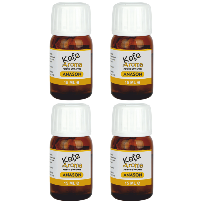 Saf Anason Yağı 15 ML X 4 Adet
