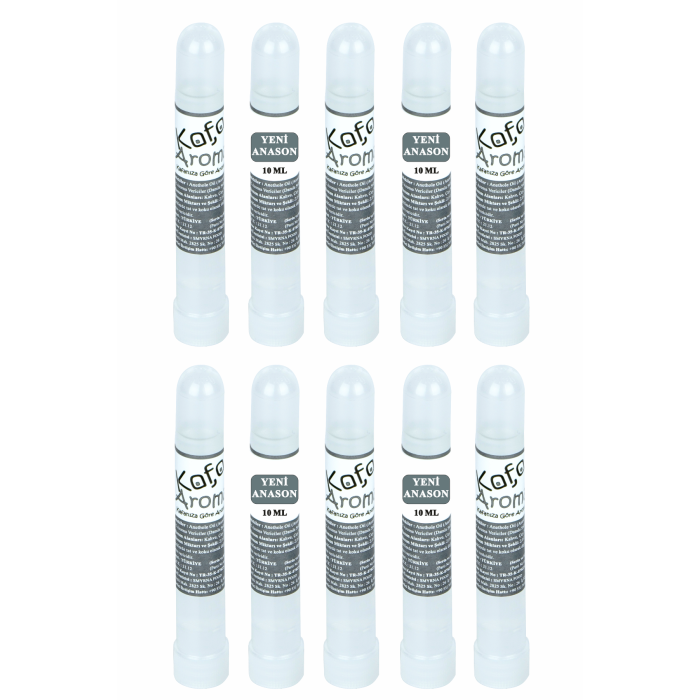 Yeni Anason Yağı Hazır Karışım 10 ML X 10 Adet