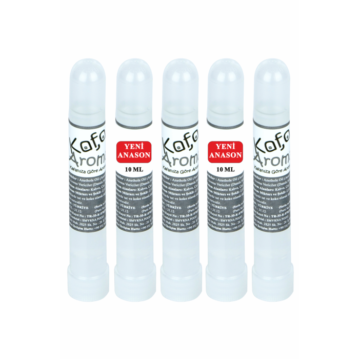 Yeni Anason Yağı Hazır Karışım 10 ML X 5 Adet