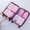 Bavul İçi Düzenleyici  Organizer 6 Lı Set - Pembe